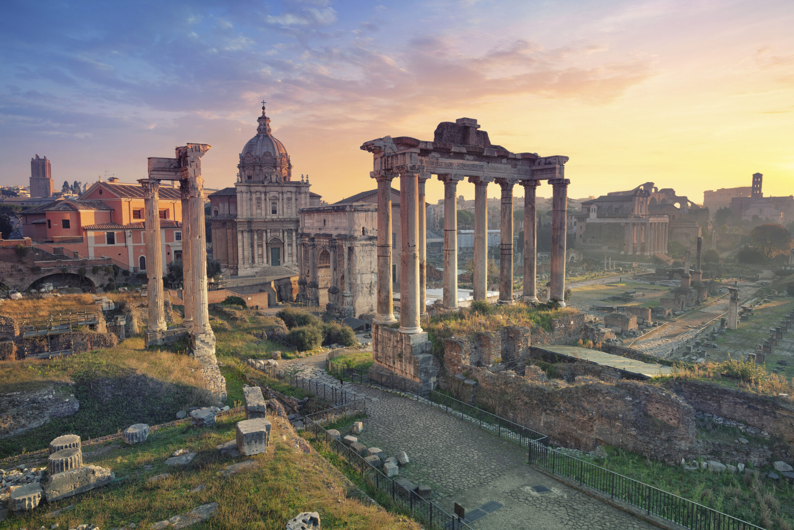 Rome at sunrise