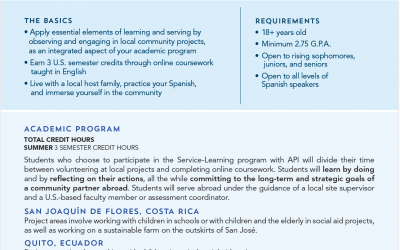 Now Accepting Summer Service-Learning programs in Latin America for 2018!