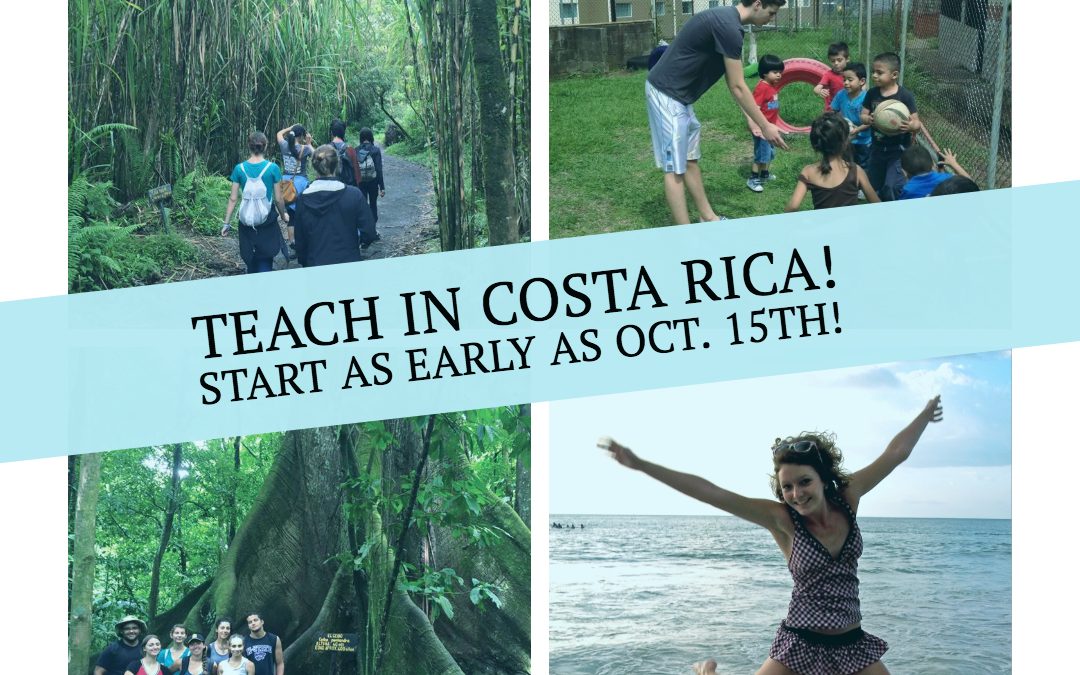 API Program Spotlight – Teach Abroad in Costa Rica!