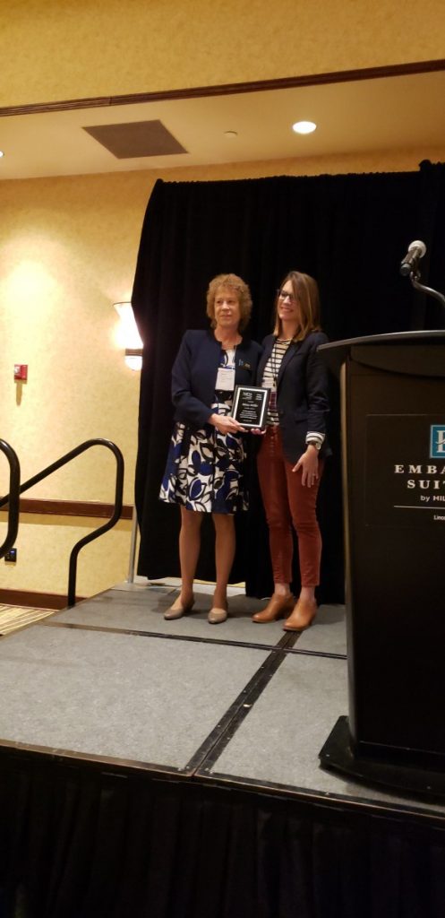 API employee Mona Miller receives NAFSA Gene Smith Award