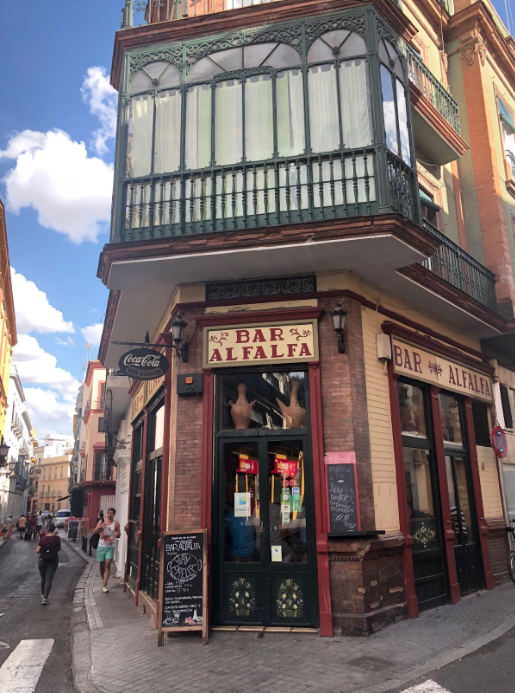 Bar Alfalfa in Seville Spain