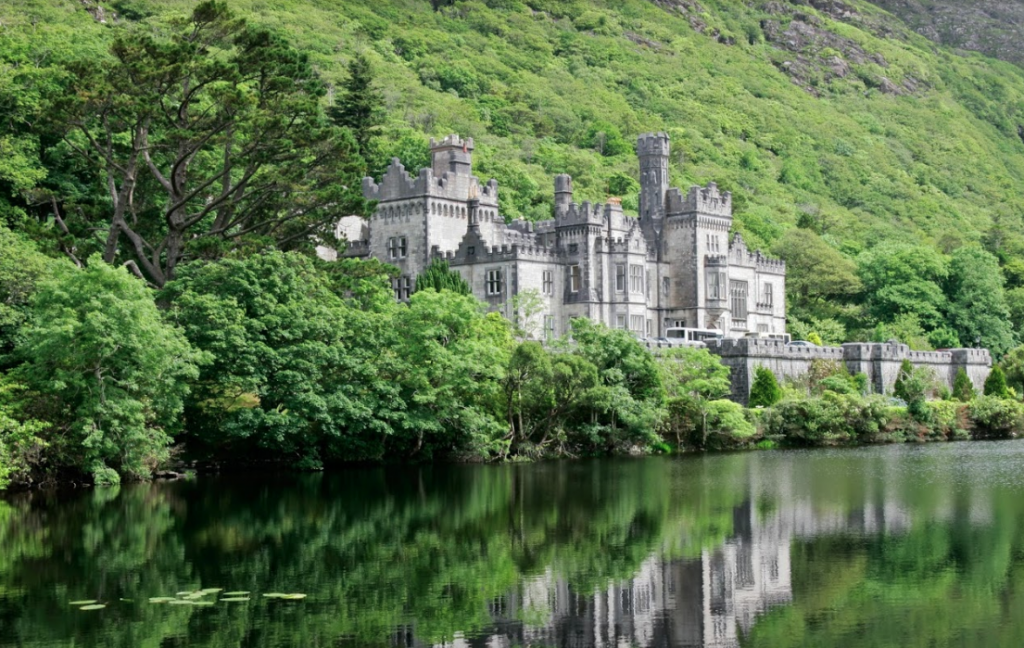 Kylemore Abbey Castle in Galway