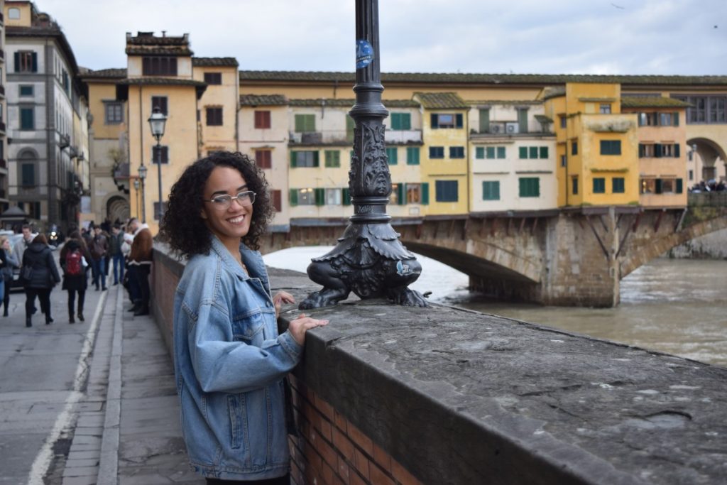 Zaria Wright in Florence