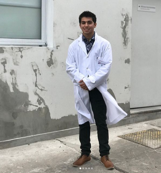 University of North Texas student Steven Chavez studying Medical Spanish Immersion in Buenos Aires