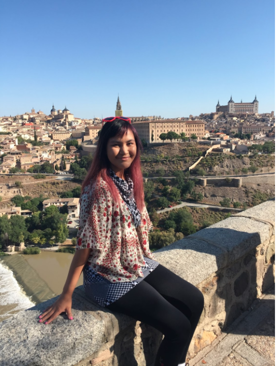 API study abroad student Claire Ketzler in Toledo Spain