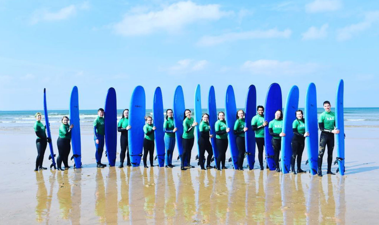 Student Surfers in Australia