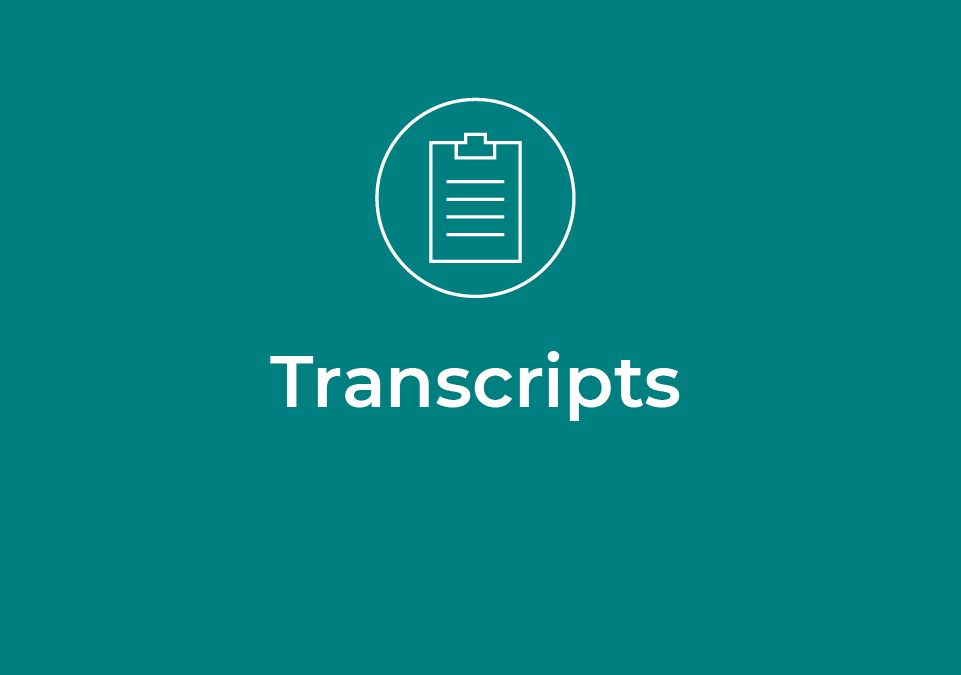 Transcripts