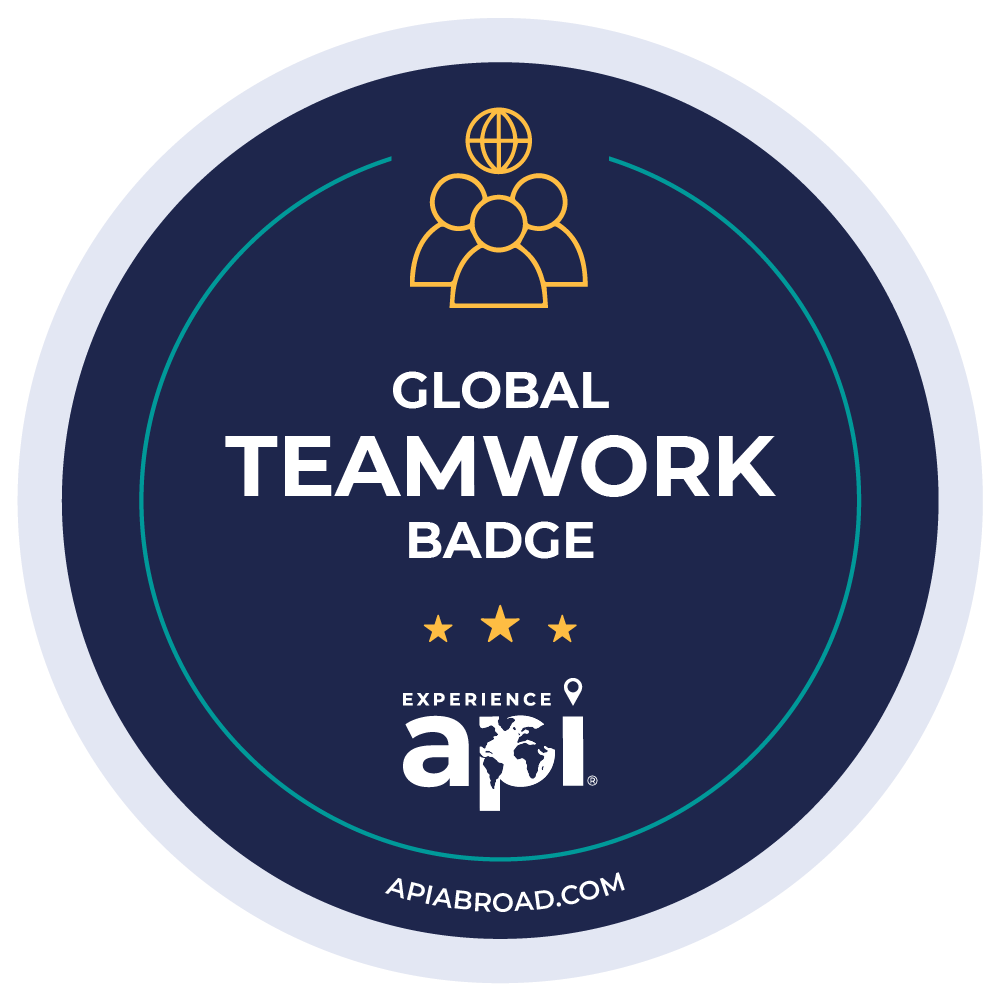 Earn a Global Teamwork Badge with API