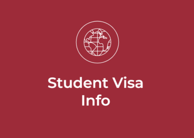 Student Visa Information