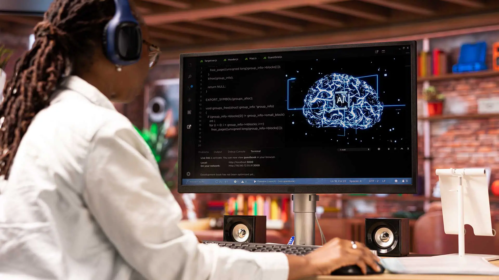 Ai systems on screen