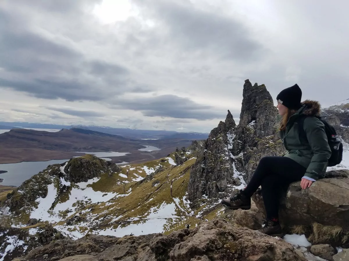 Lindsey Buras in Scotland