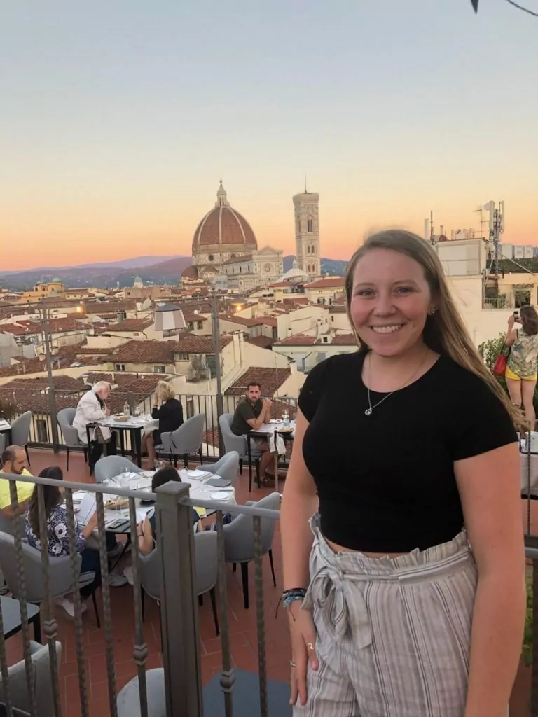 API student in Florence Italy