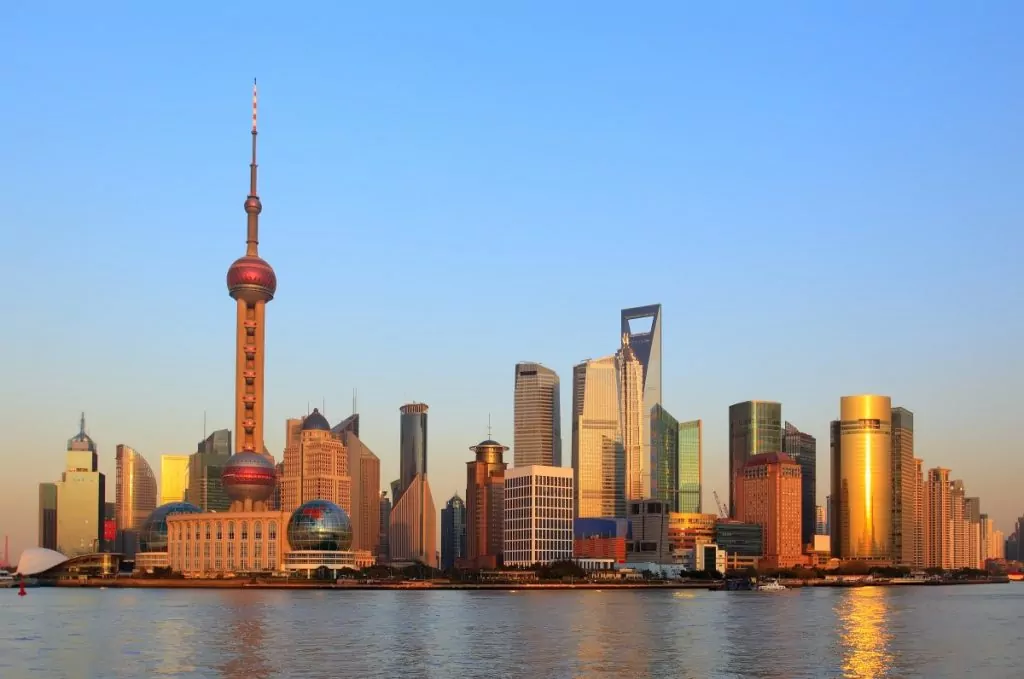 Shanghai China summer